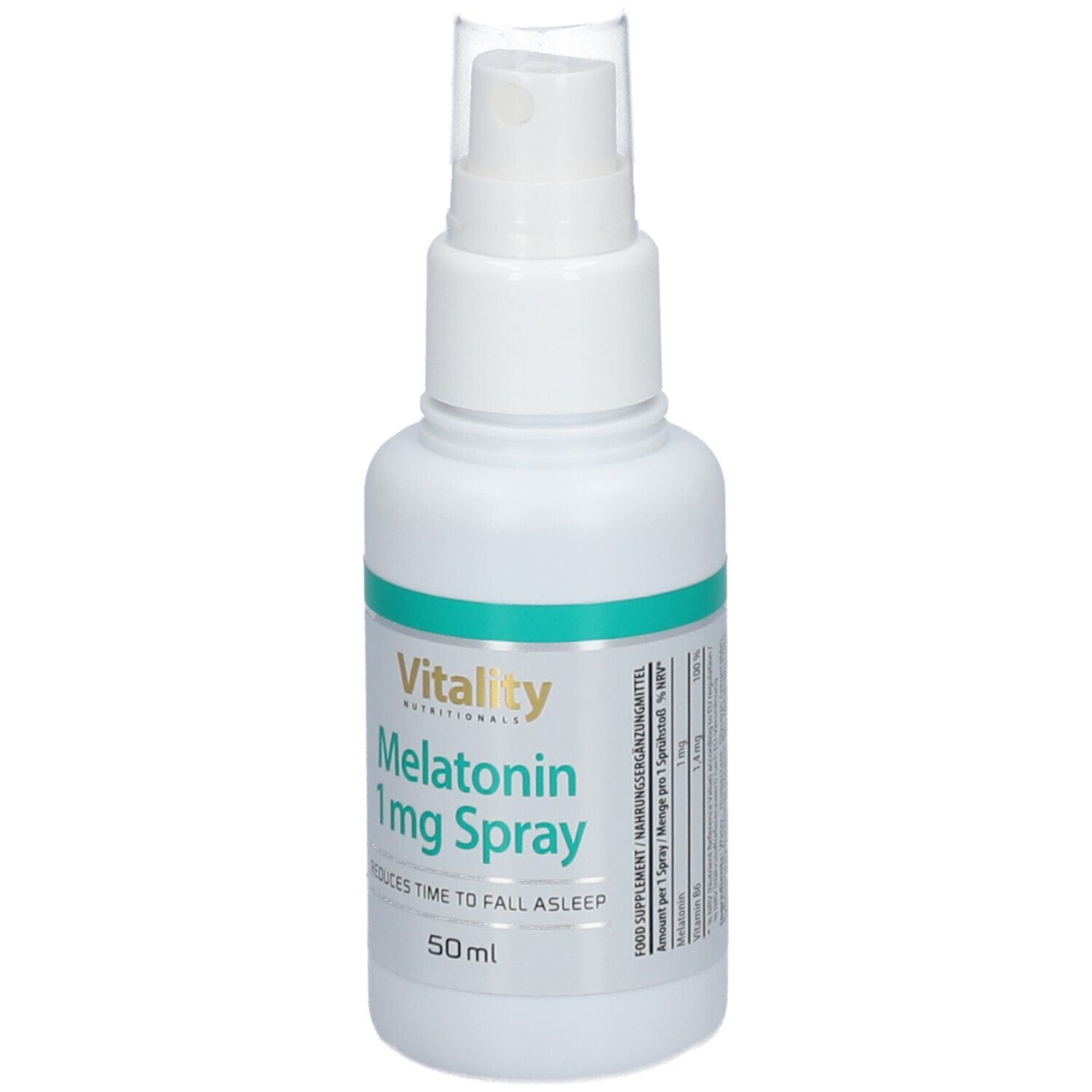 Vitality Melatonin 1 mg Spray