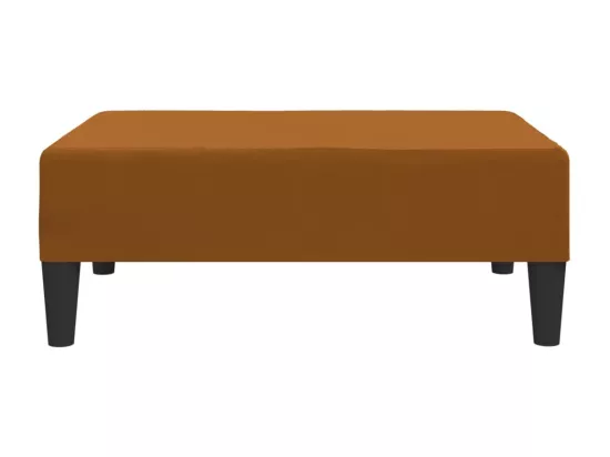 Repose-pied Marron 78x56x32 cm Velours