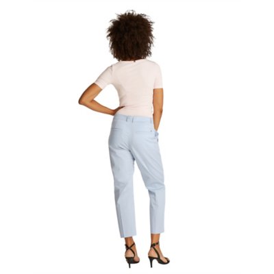 Pantalon femme Co Slim Straight Chino TOMMY HILFIGER