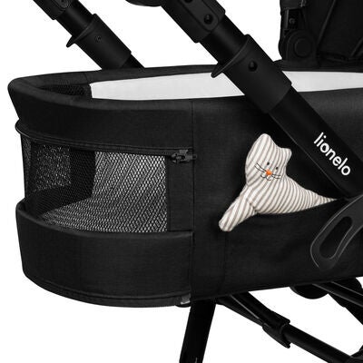 Lionelo MARI TOUR 2-in-1 Duovogn, Black Onyx