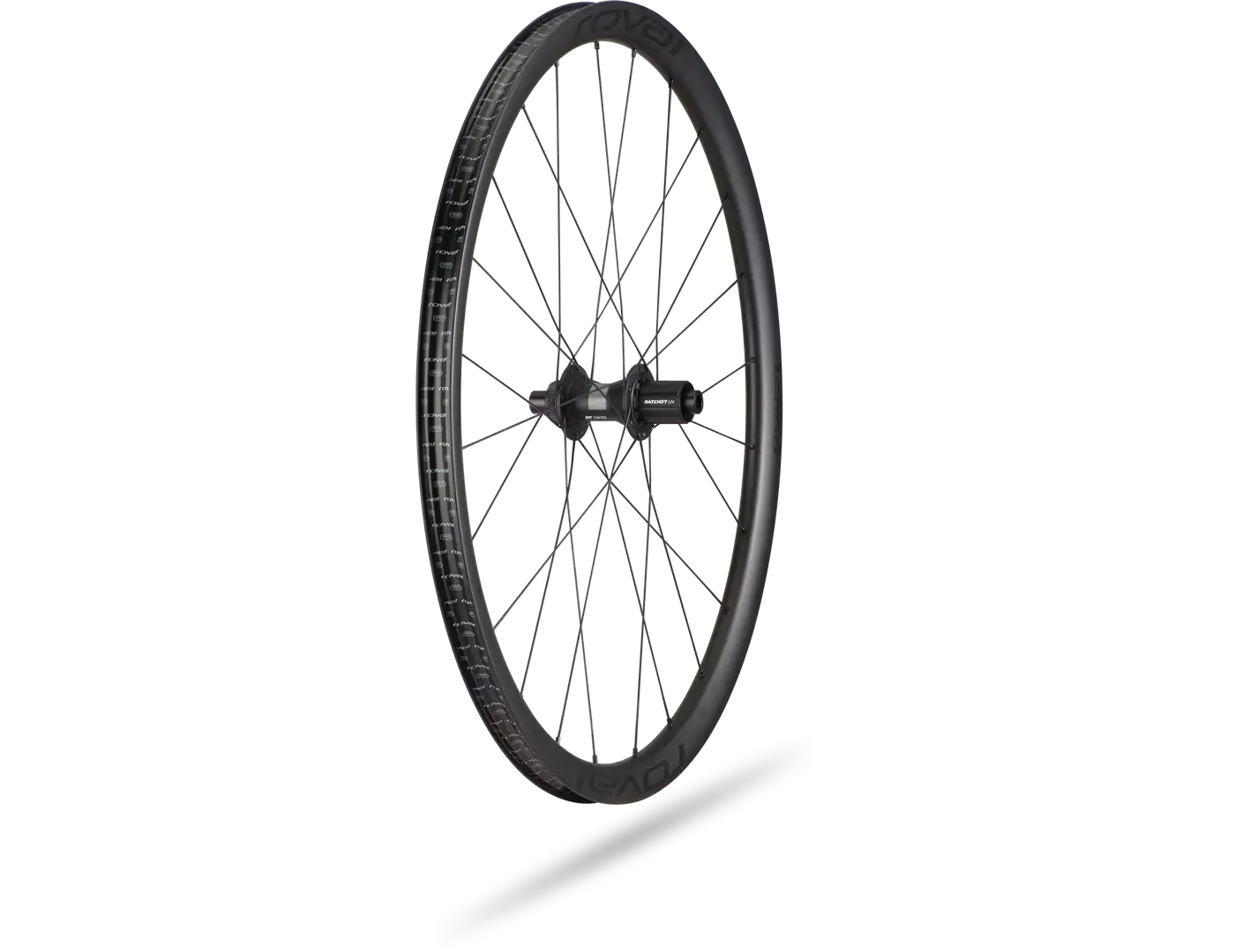 Roval Terra C Tubeless Disc Gravel Wielset Carbon/Zwart