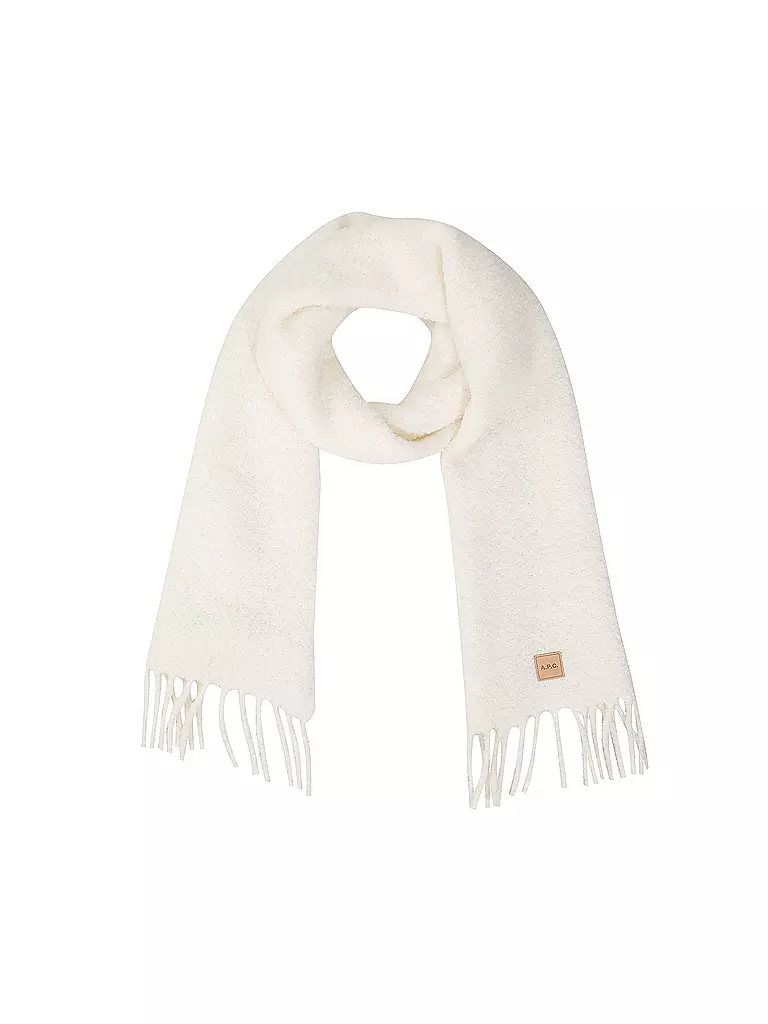 A.P.C. Schal creme