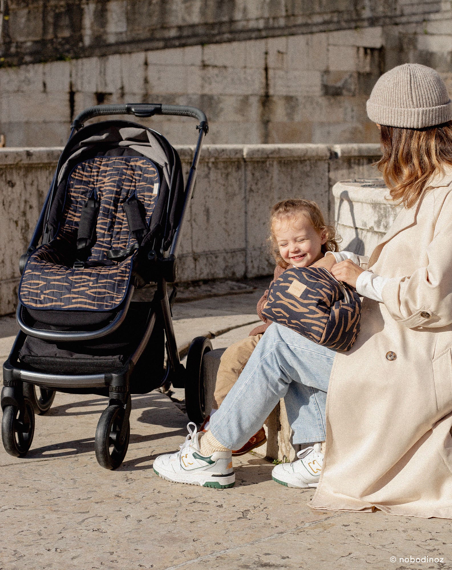 Assise pour poussette universelle hyde park | Bleu