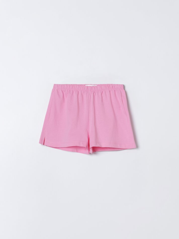 Conjunto com 2 pijamas estampados - Cor pêssego