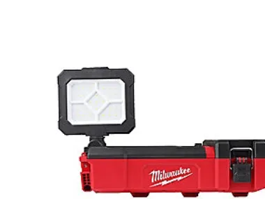 Batteridrevet spotlight M12 POAL-0 Packout (uden batteri og oplader) Milwaukee