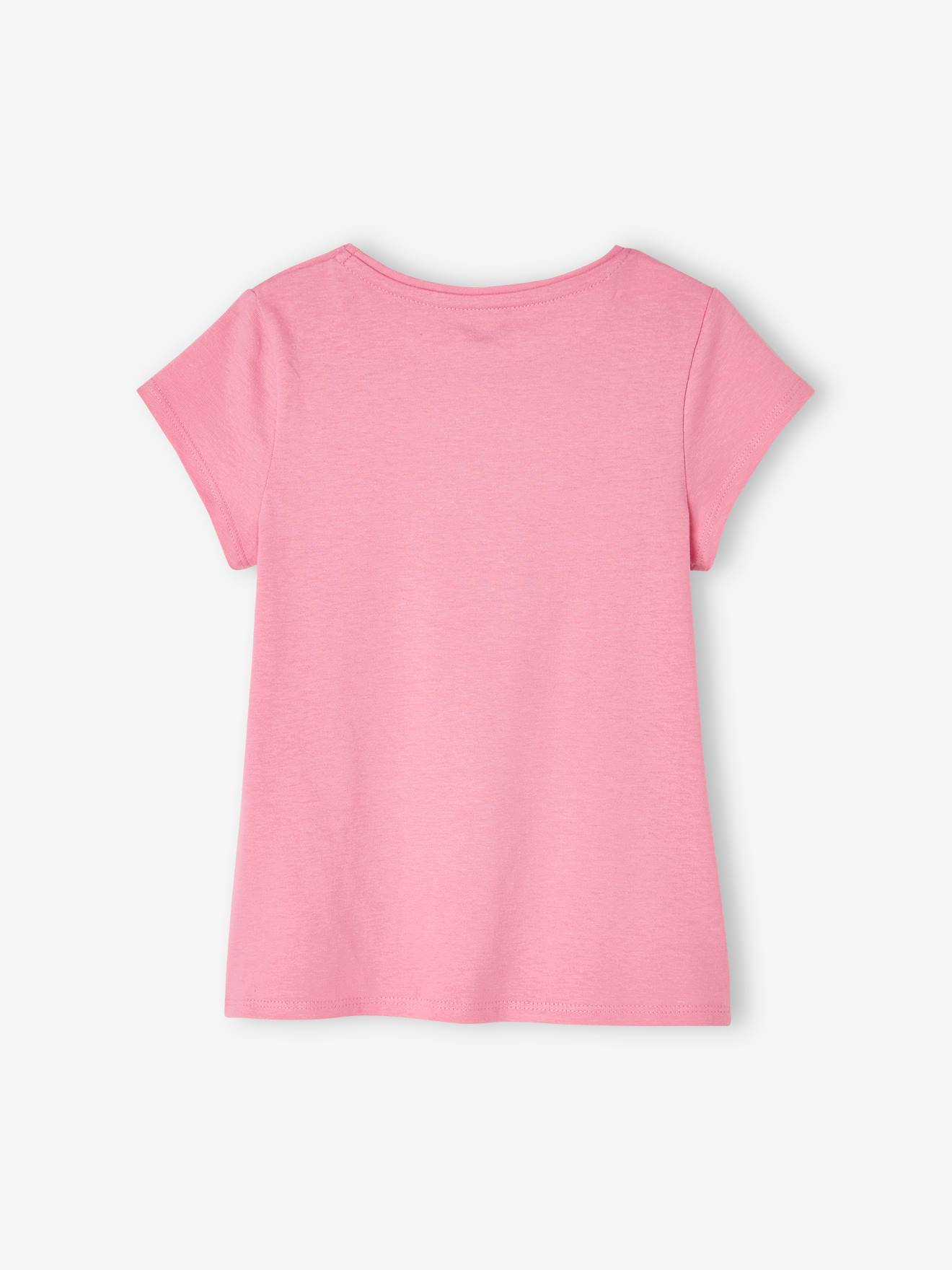 Camiseta com mensagem, para menina, verde pinho