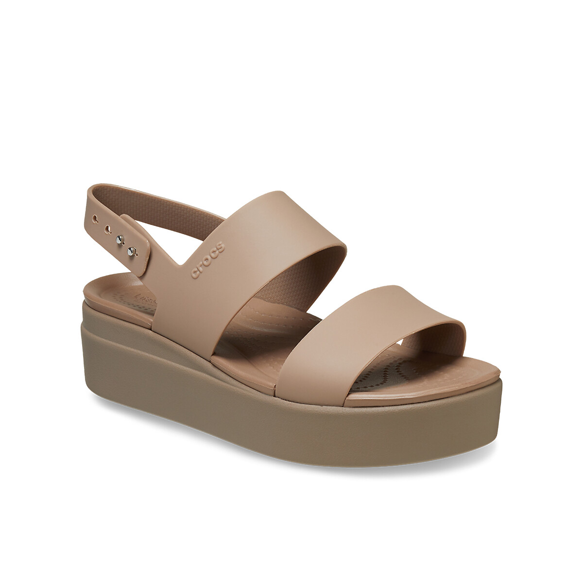 CROCS<br>Sandália Crocs Brooklyn Low Wedge W