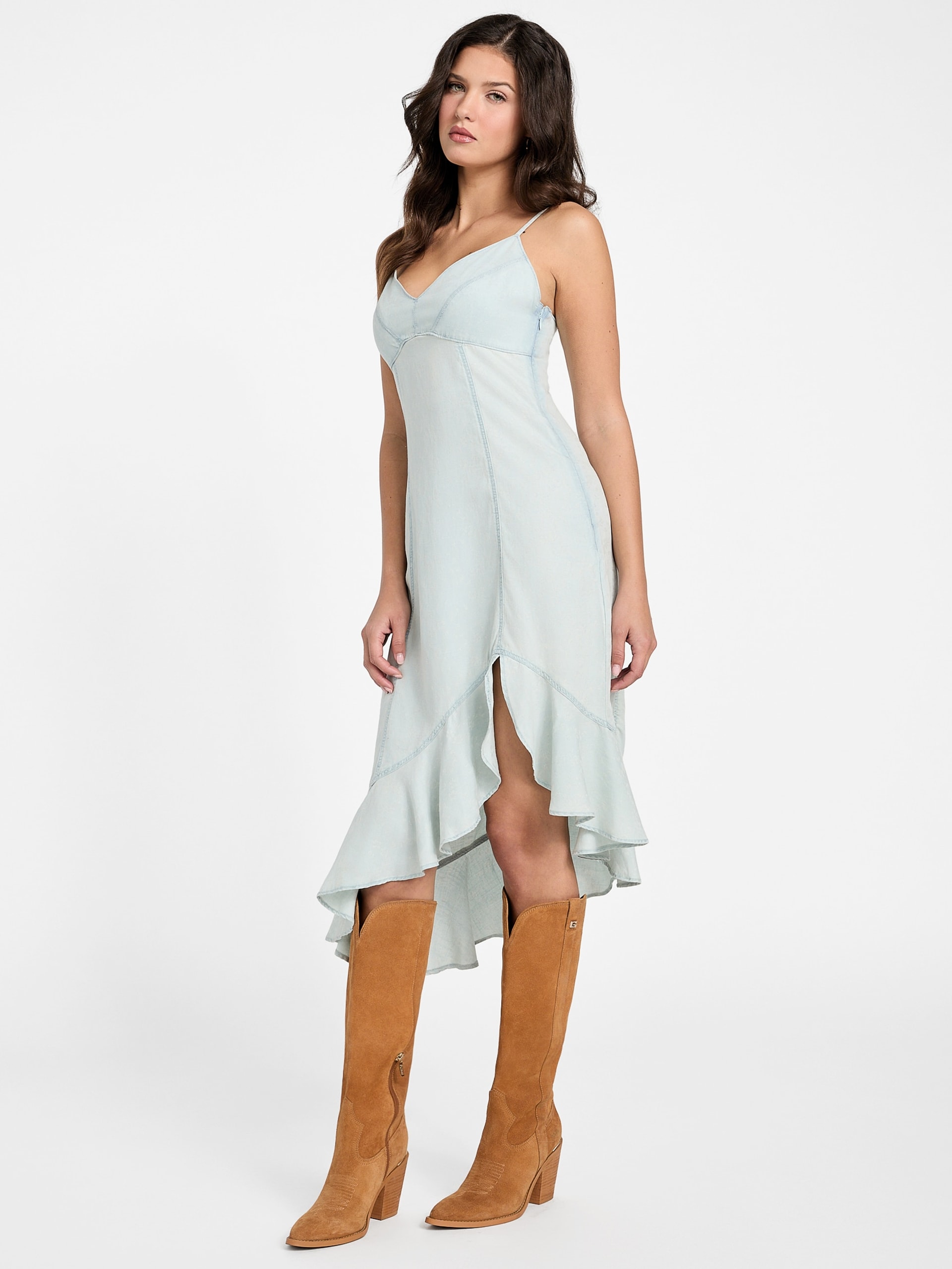 Vestido Eco Francisca em Jeans
