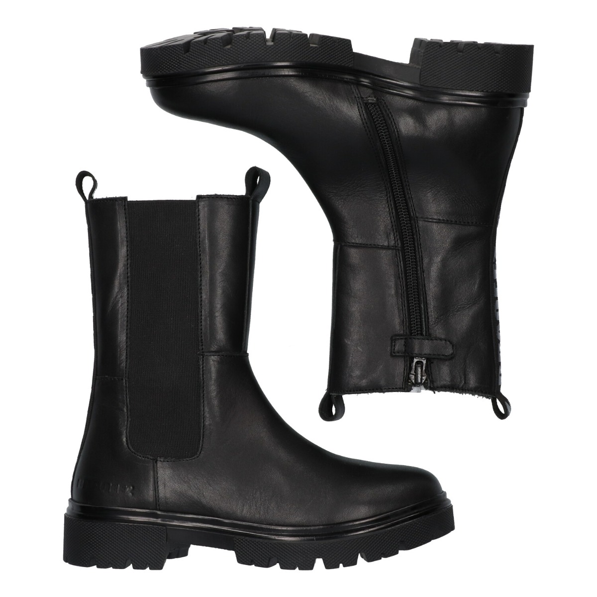Maeve Moxie - Chelsea Boots Braqeez Zwart