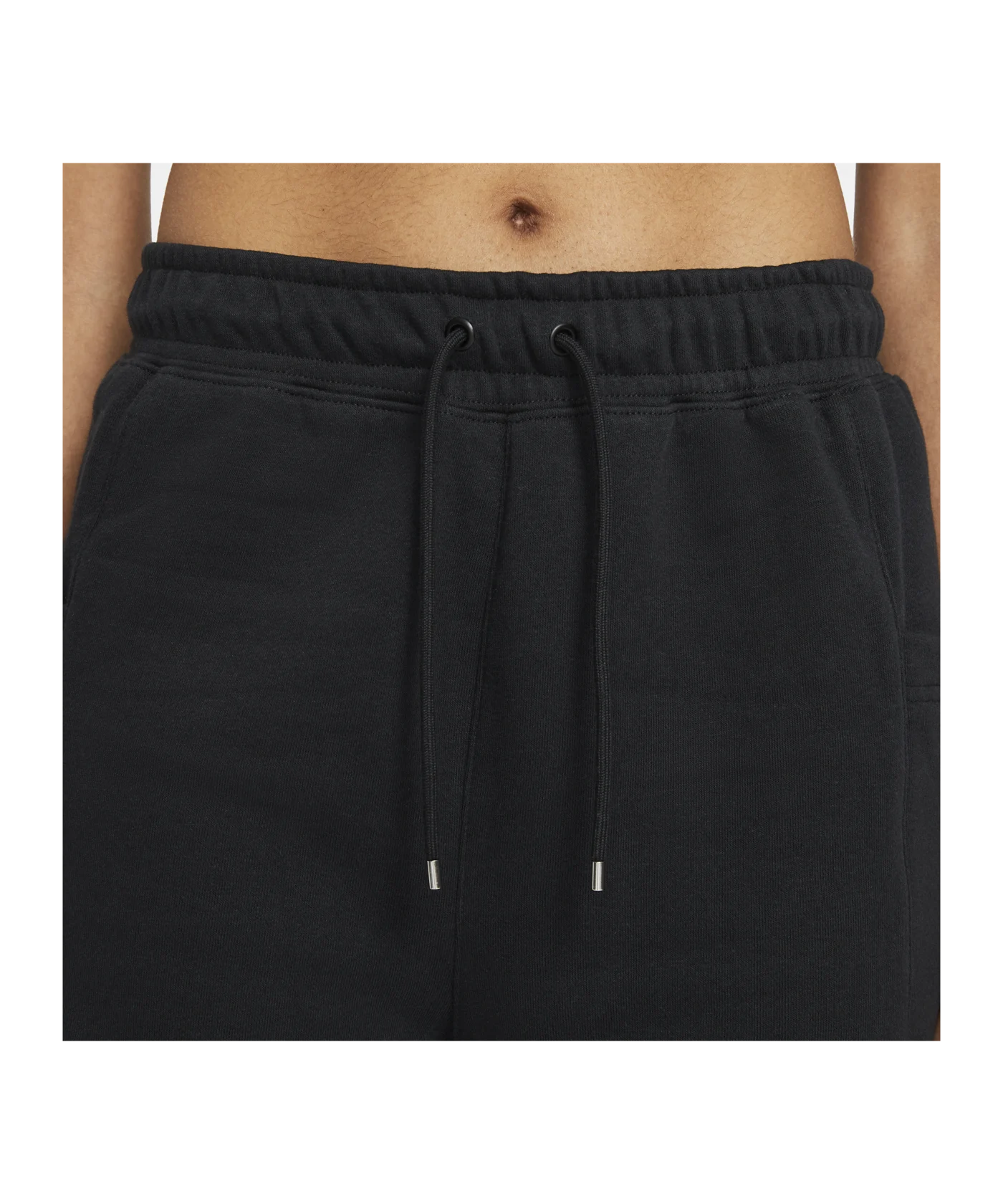Nike Air Fleece Short Damen Schwarz Weiss F010