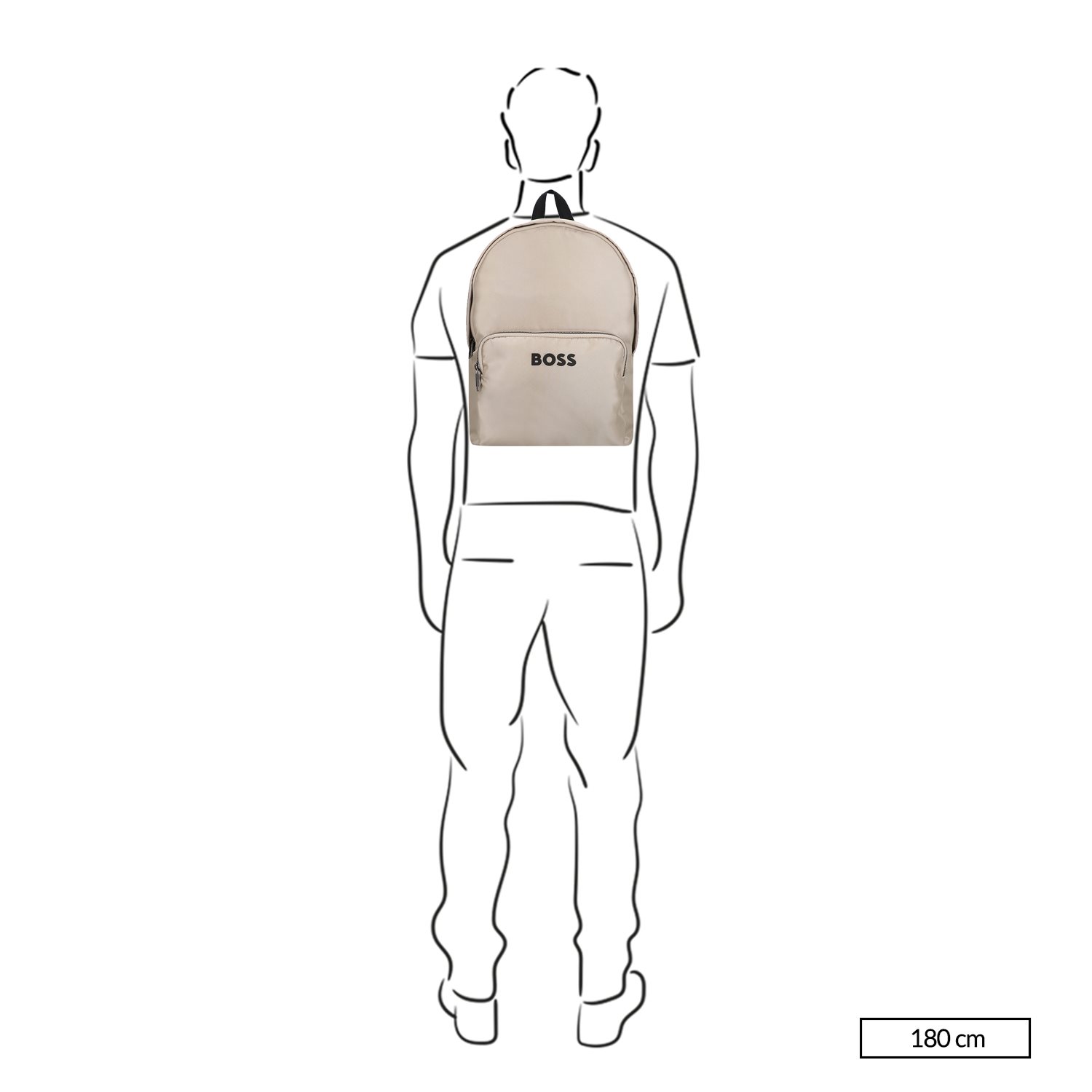 Boss Catch 3.0 Backpack dark beige