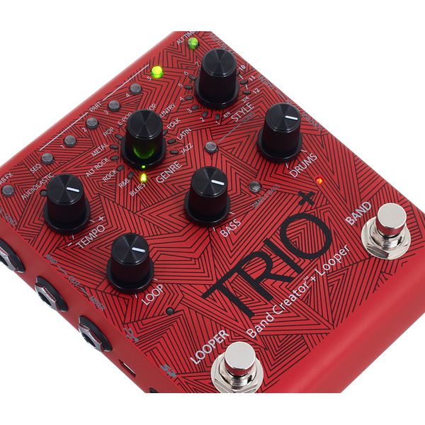 Digitech Trio+ Band Creator satin red