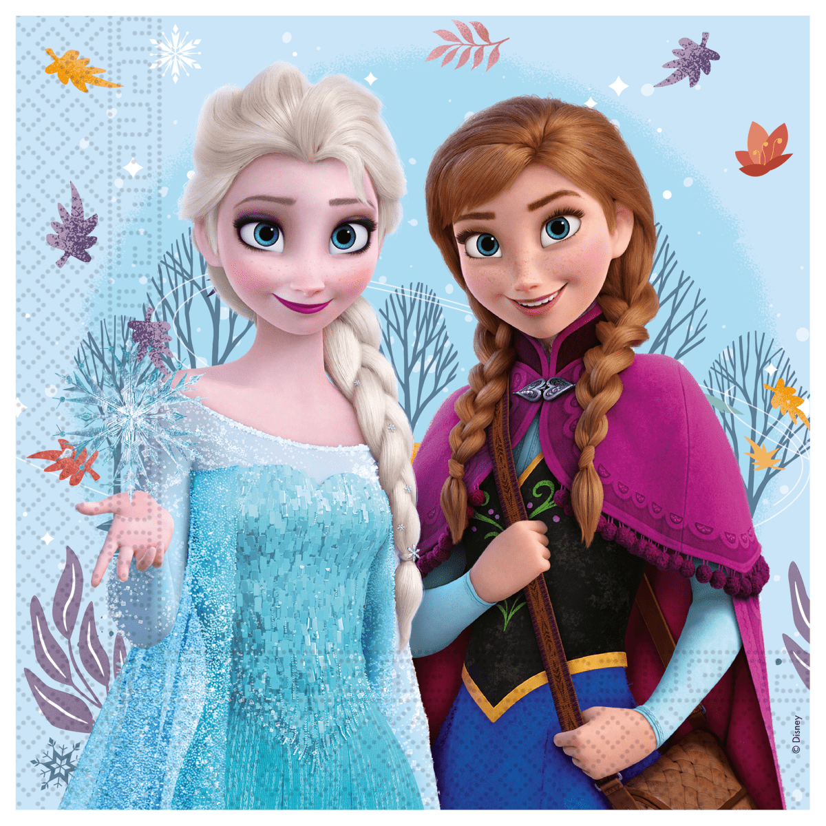Frozen Servetten 33cm 20st