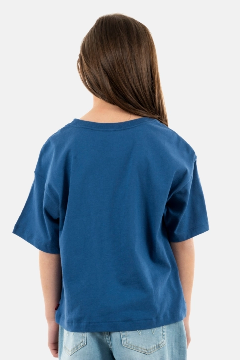 tee shirts manches courtes levi's® ss meet and greet script u69 blue