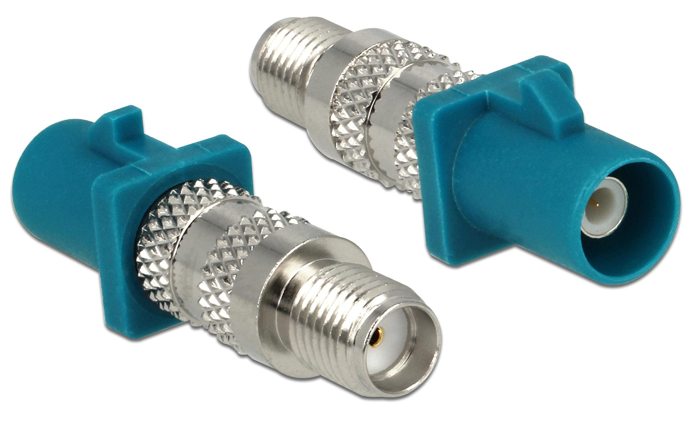Antennenadapter FAKRA Z Stecker (m) - SMA Buchse (f)Delock Adapter FAKRA Z Stecker > SMA Buchse
