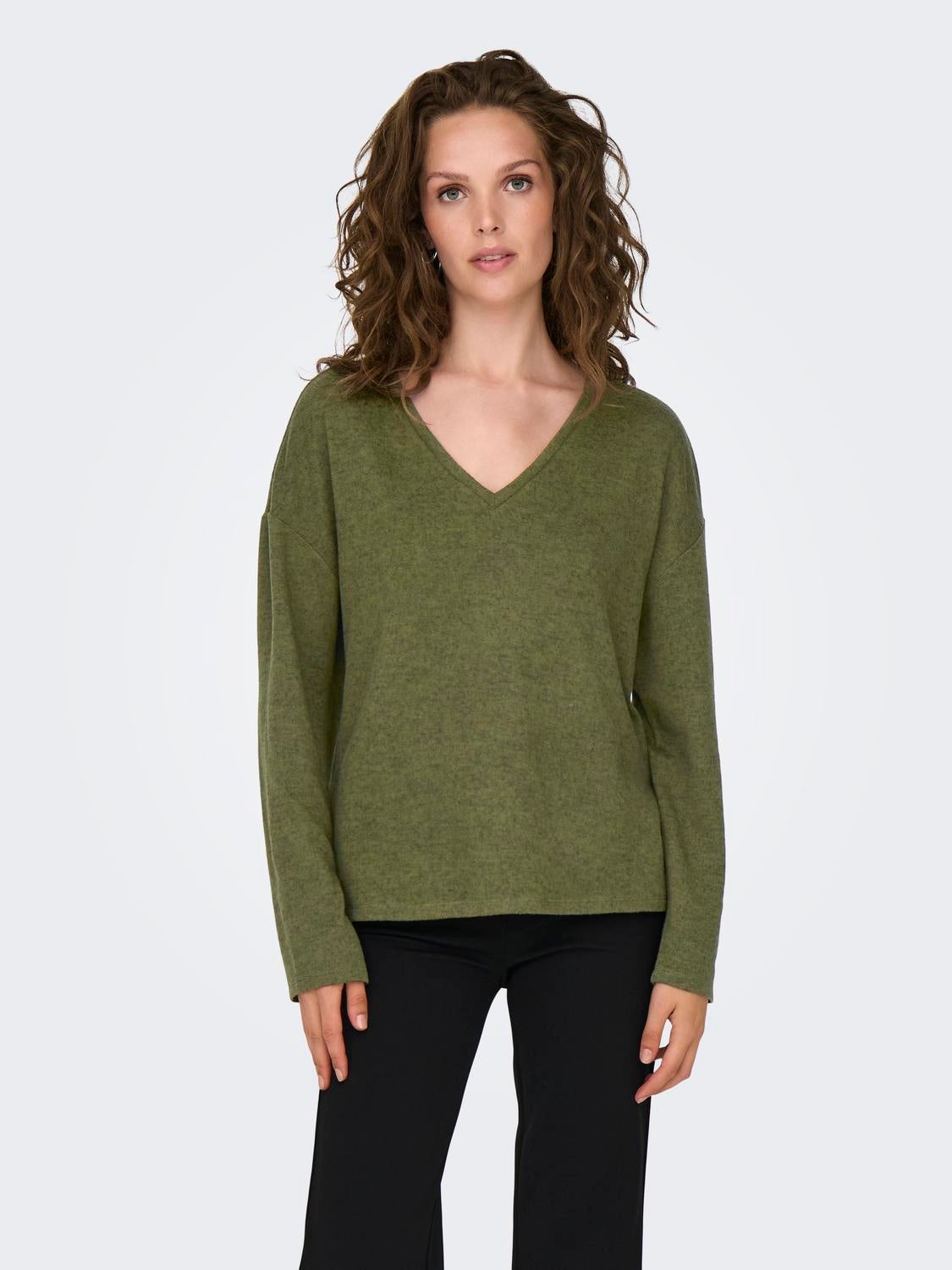 JDYTONSY Top Winter Moss