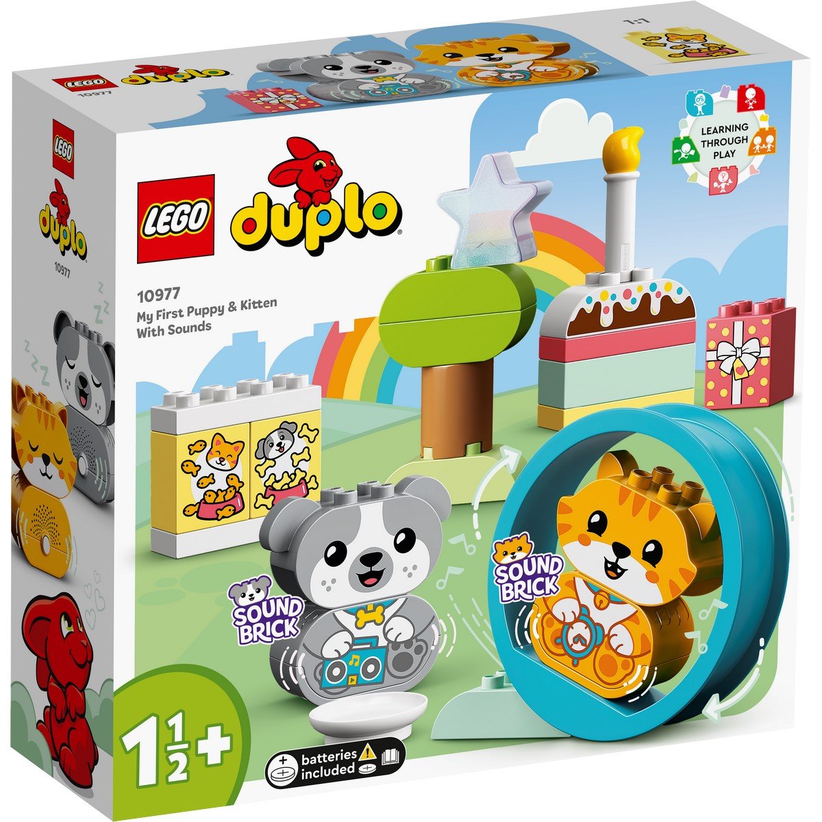 Mes premiers chiot et chaton avec effets sonores LEGO DUPLO 10977