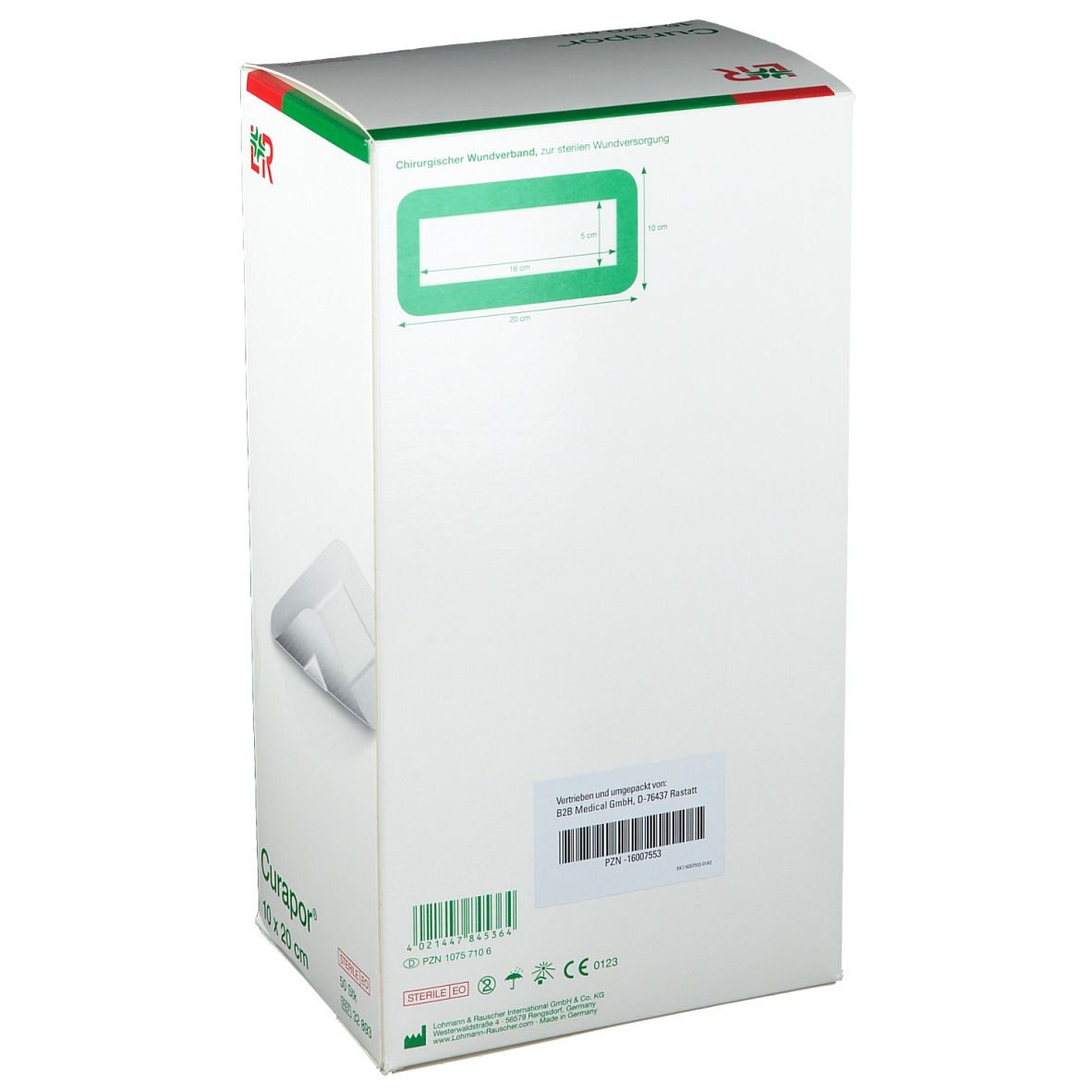 Curapor® Wundverband 10 cm x 20 cm steril