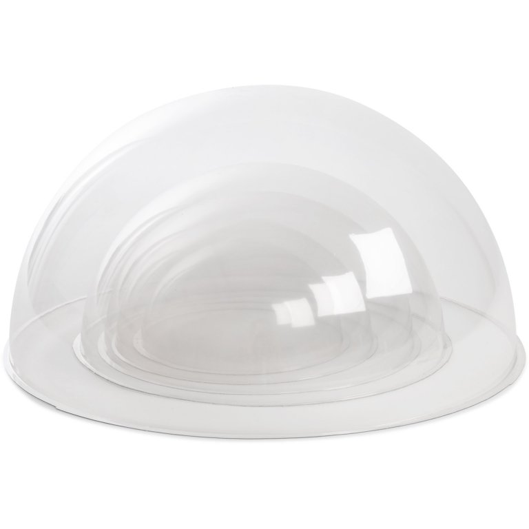 PVC Halbkugel, transparent, hohl