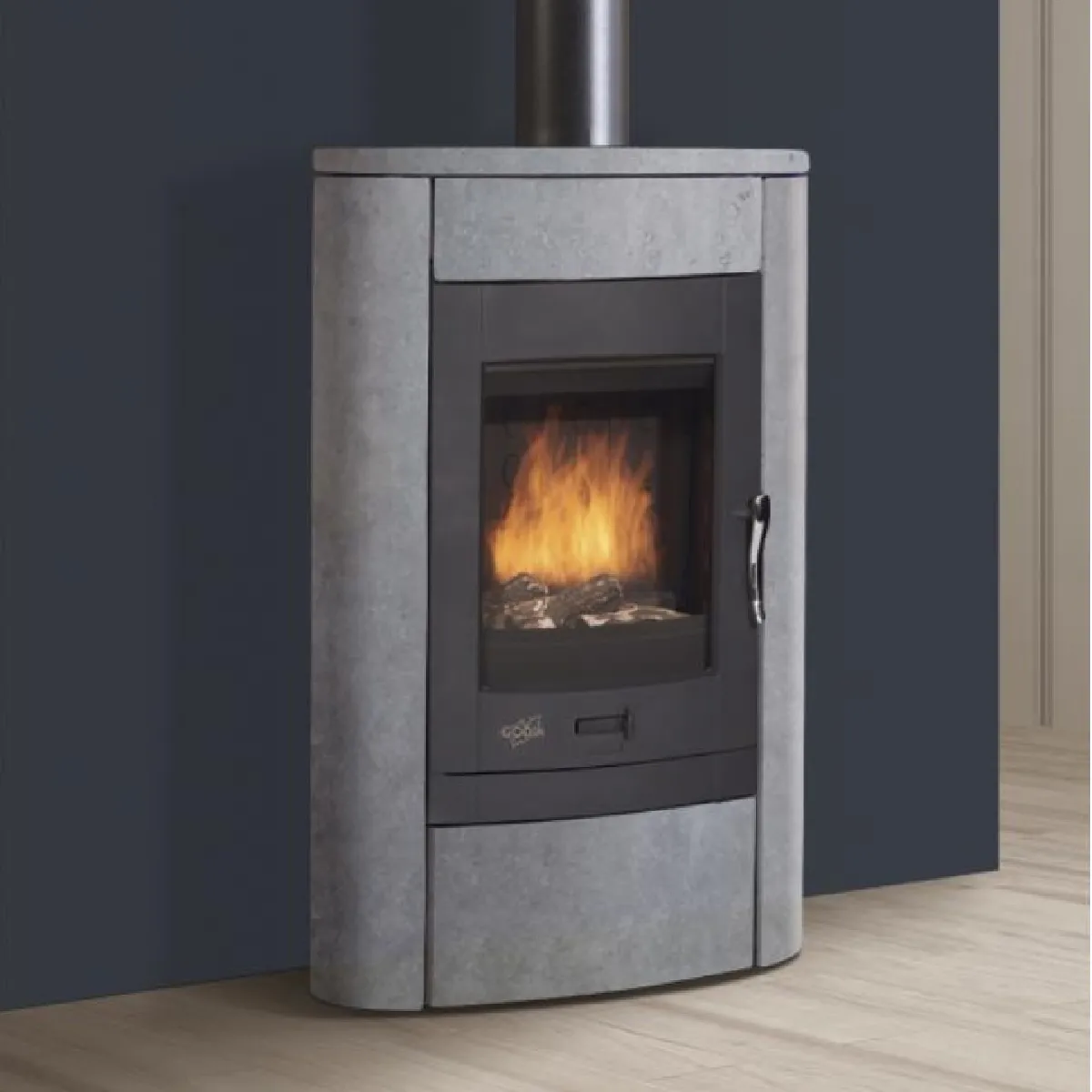 Poêle à bois 9kW Godin 369130P
