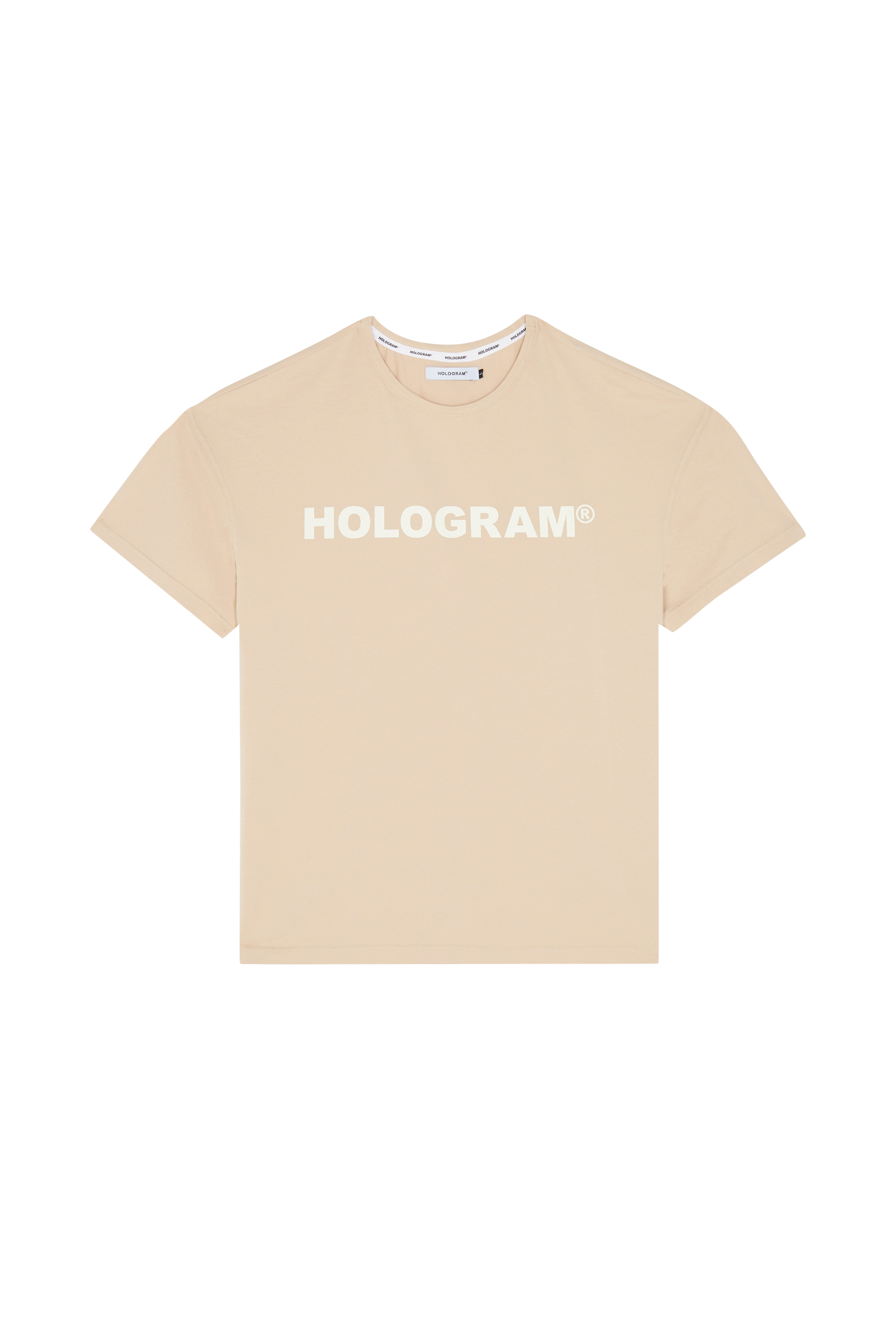 Hologram T-shirt EMBLEM SAND Beige