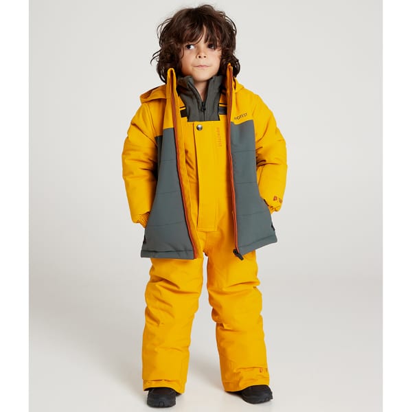 Veste de ski PROTEST PRTNADIN TD SNOWJACKET DARK YELLOW