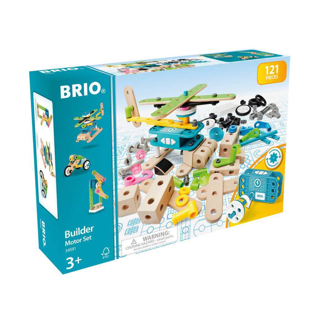 BRIO Spiel Builder Motor-Konstruktionsset, 120tlg.