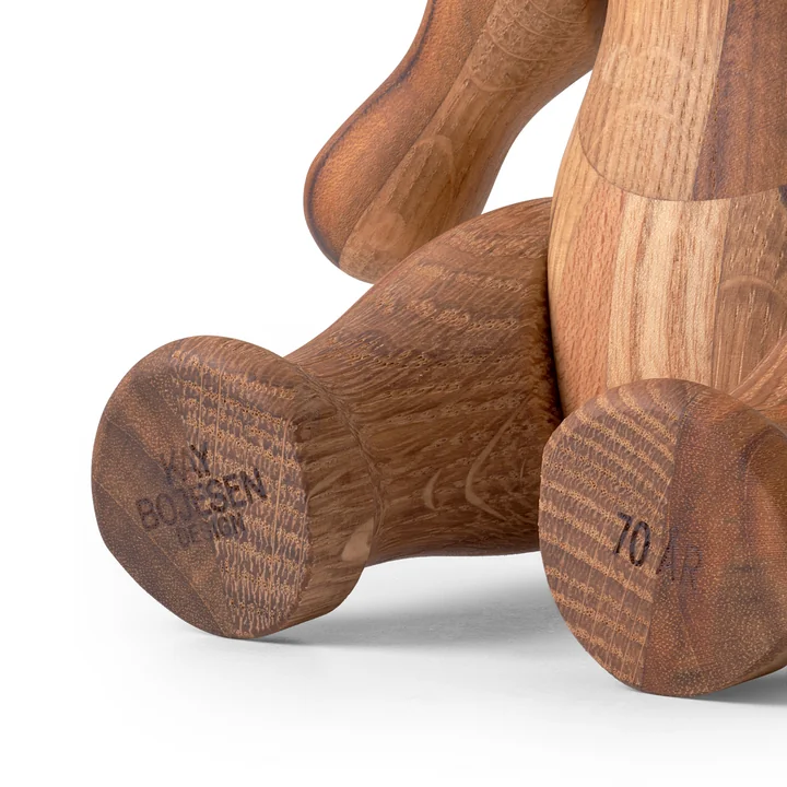 Kay Bojesen - Holz-Bär, Lilliput, H 9,5 cm