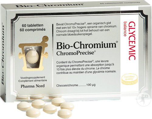 Pharma Nord Bio-Chromium Glycémie 60 Comprimés