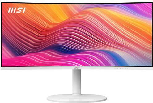 MSI - Modern MD342CQPW - Monitor - 34 Inch - UltraWide Quad HD - Gebogen
