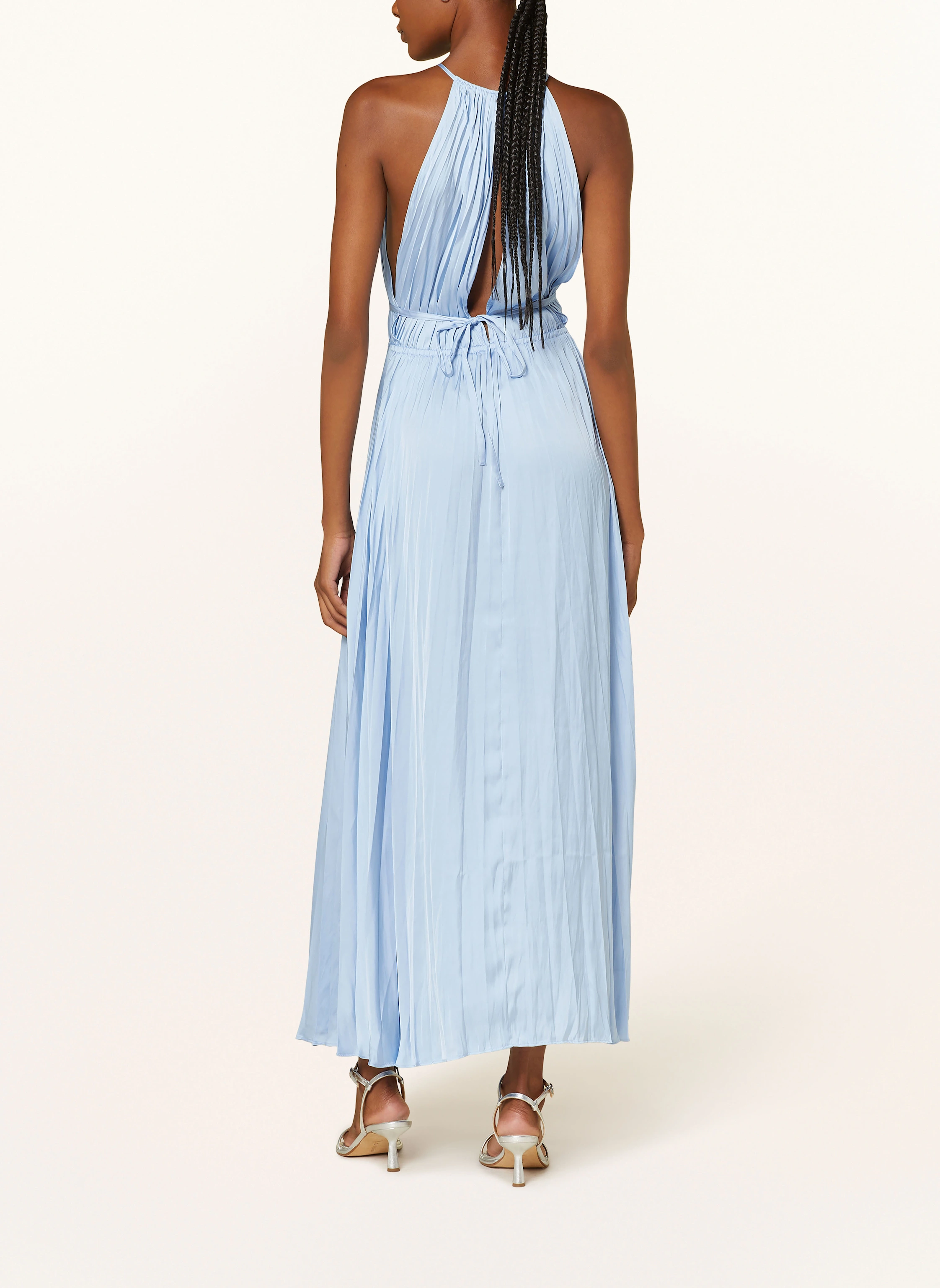 maje Kleid mit Plissees