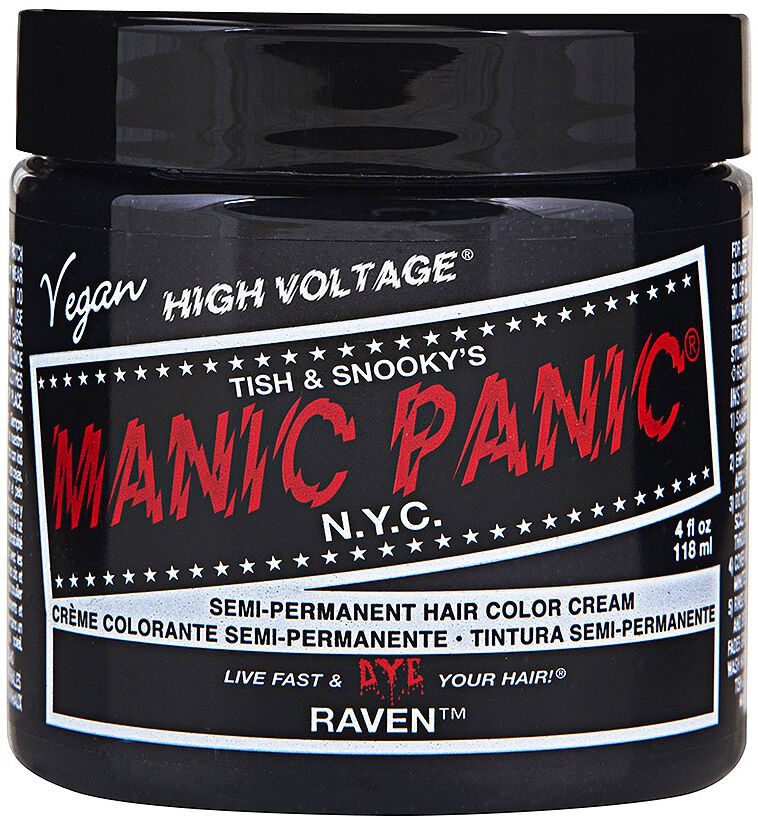 Raven Black - Classique | Manic Panic Teinture pour cheveux