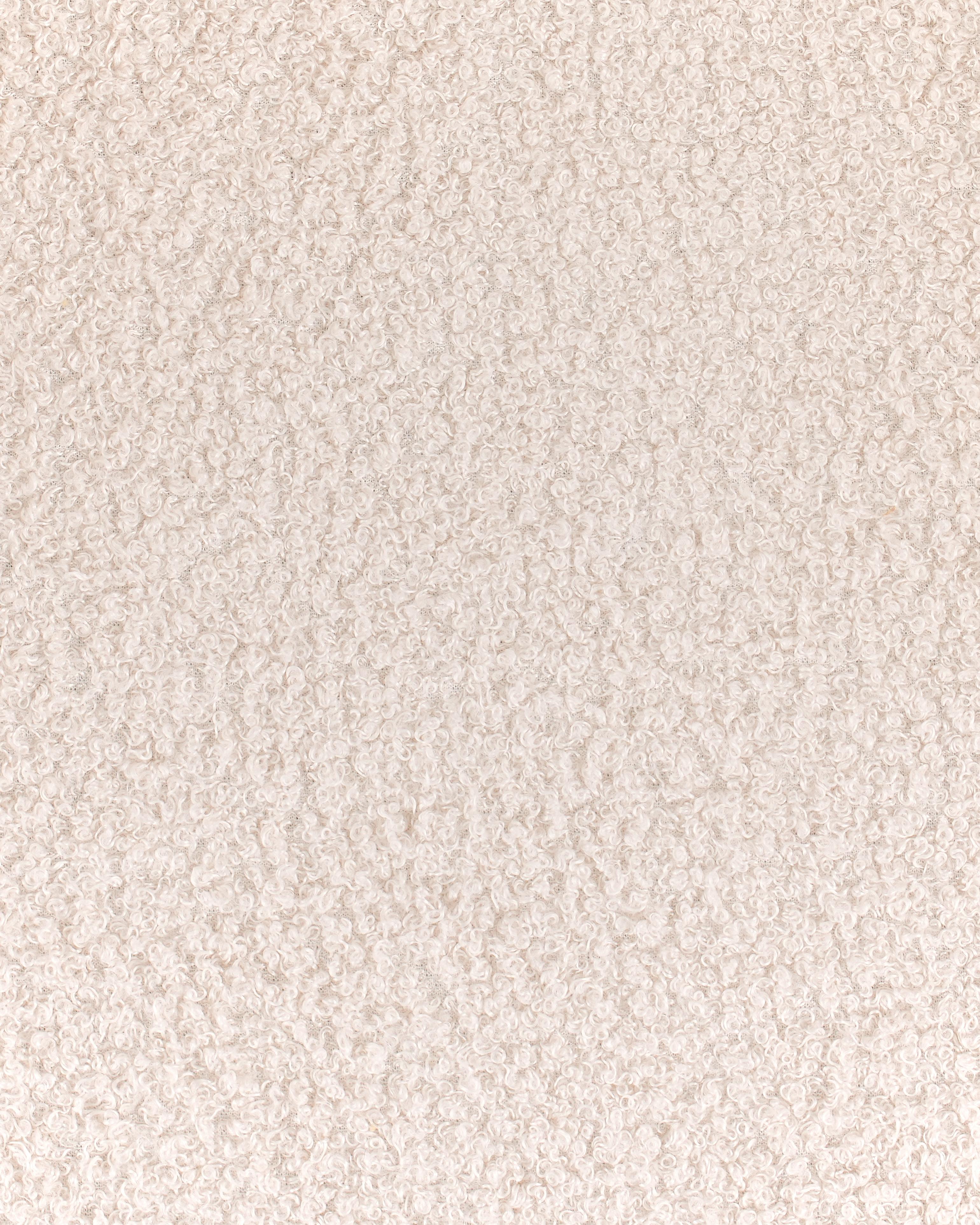 Kinderfauteuil HALBY Bouclé Lichtbeige
