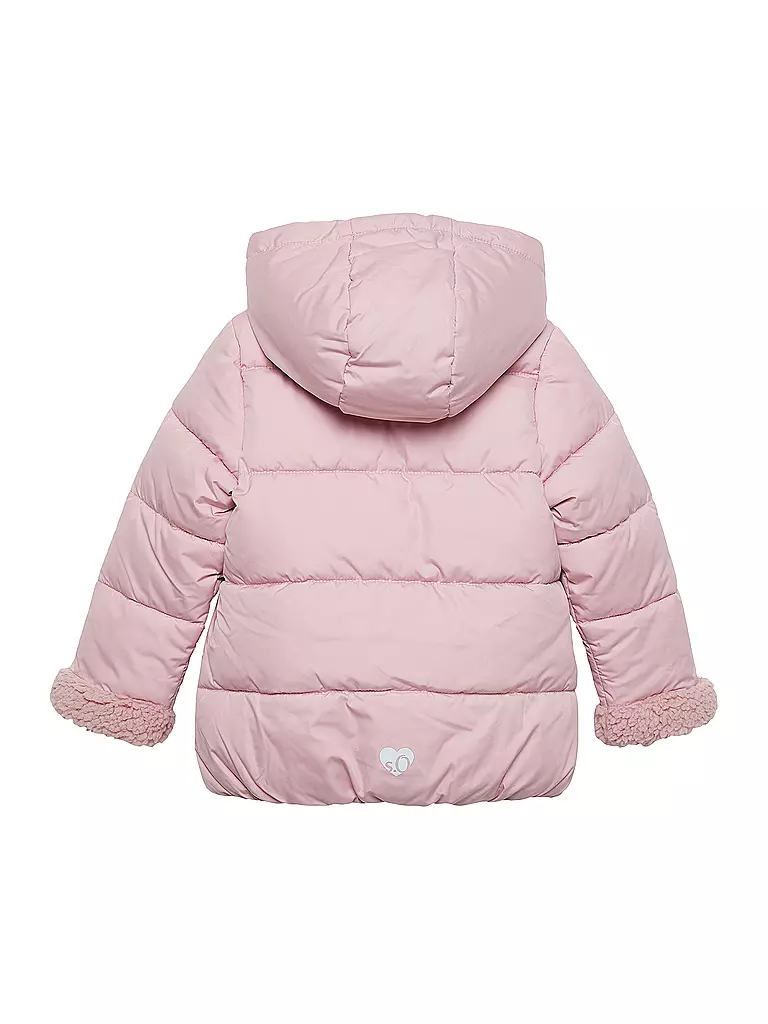 S.OLIVER Mädchen Steppjacke rosa