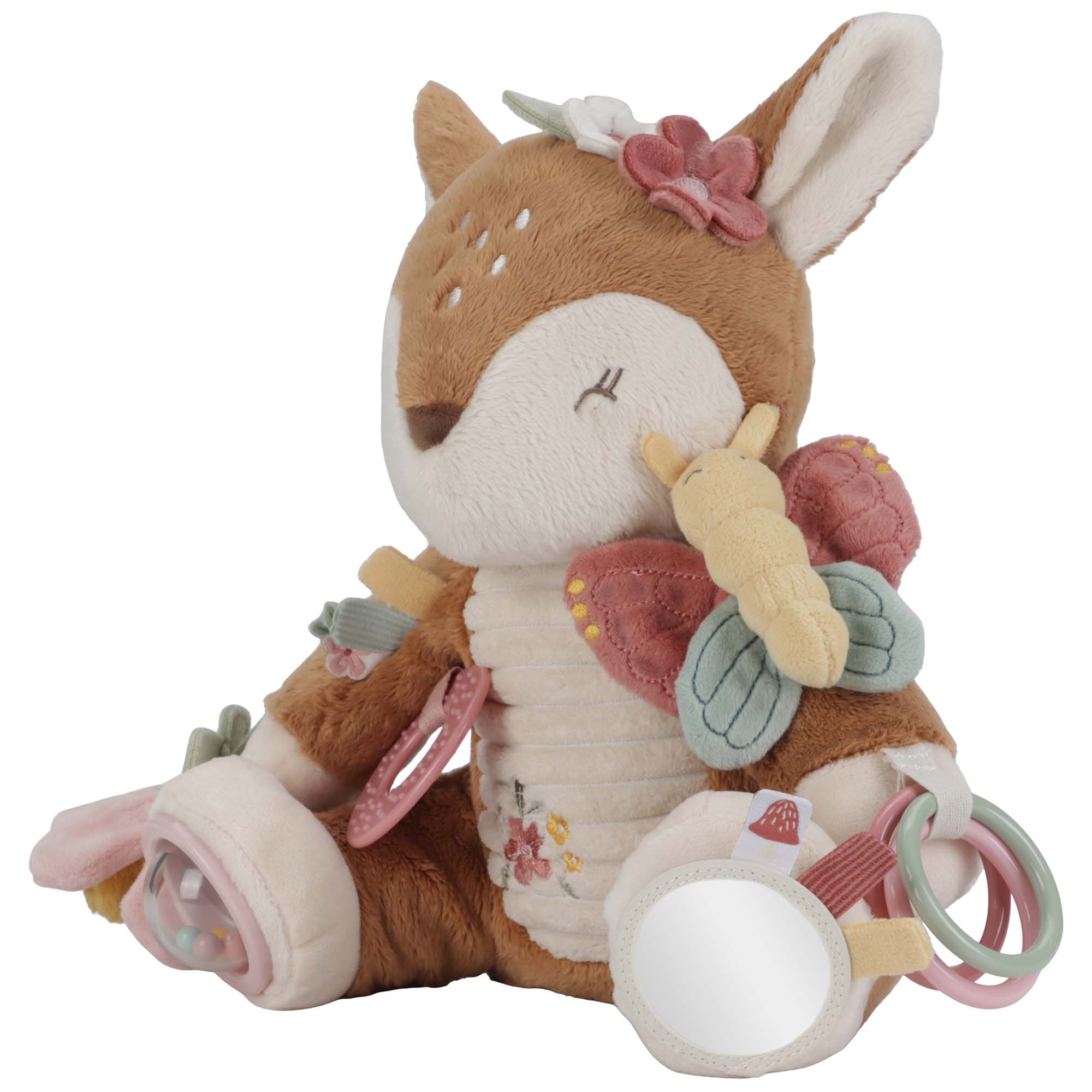 Little Dutch activiteiten knuffel hert Fiary Garden Lightbrown - speelgoed vanaf