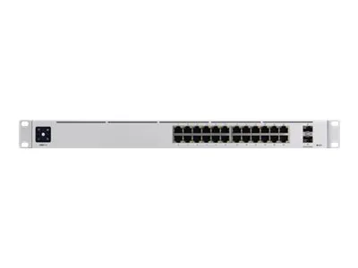 Ubiquiti UniFi Switch USW-Pro-24 - Switch - L3 - Administreret - 24 x 10/100/1000   2 x 10 Gigabit SFP  (uplink) - monterbar på stativ, desktop