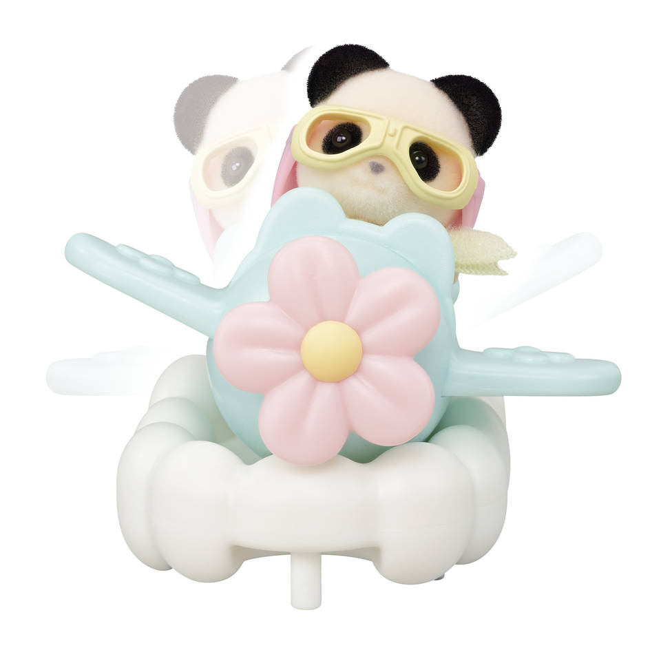 Sylvanian Families pretpark set vliegtuig en trein 5819