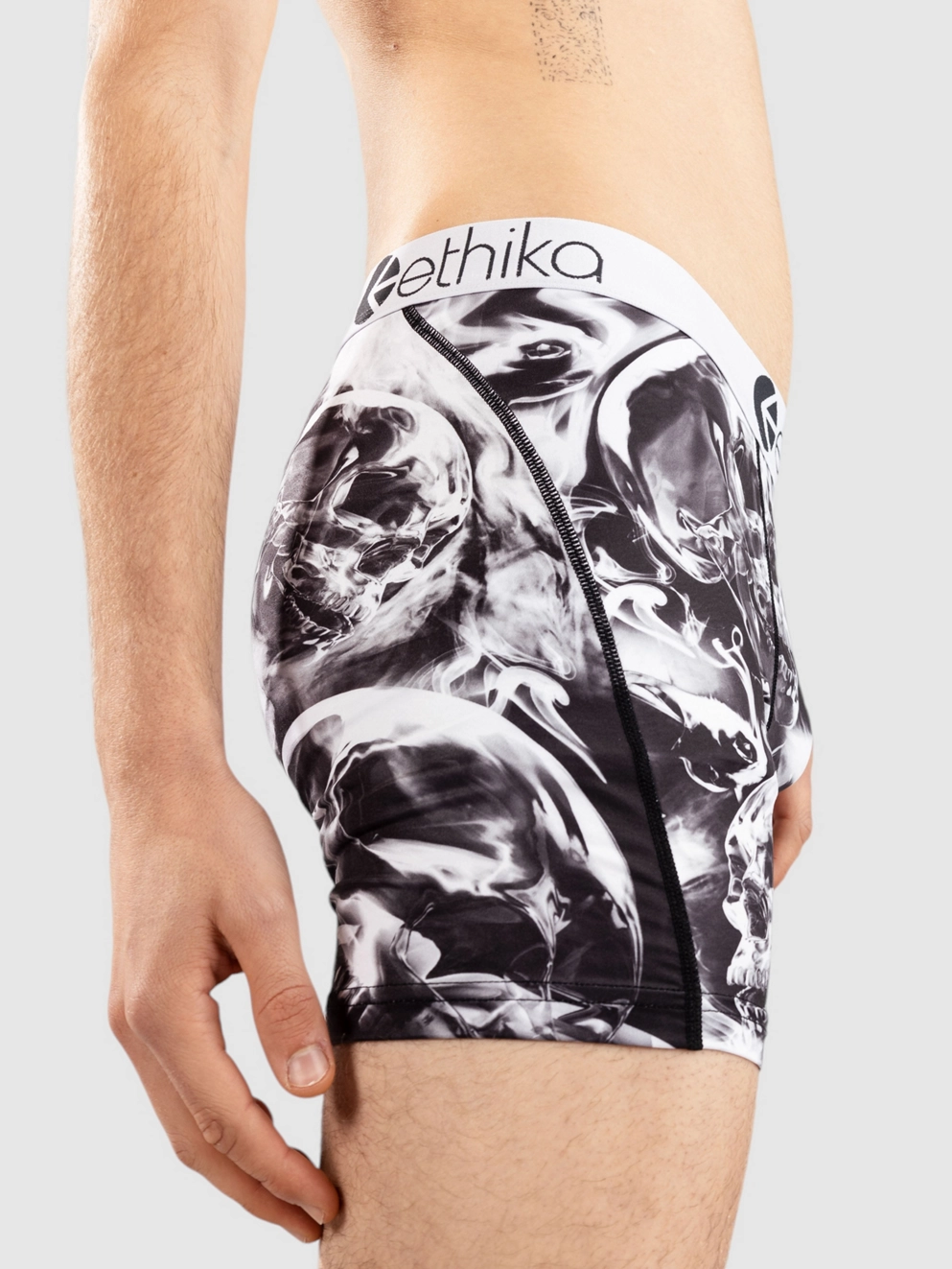 Ethika Perish Petals - Mid Boxershorts black/white