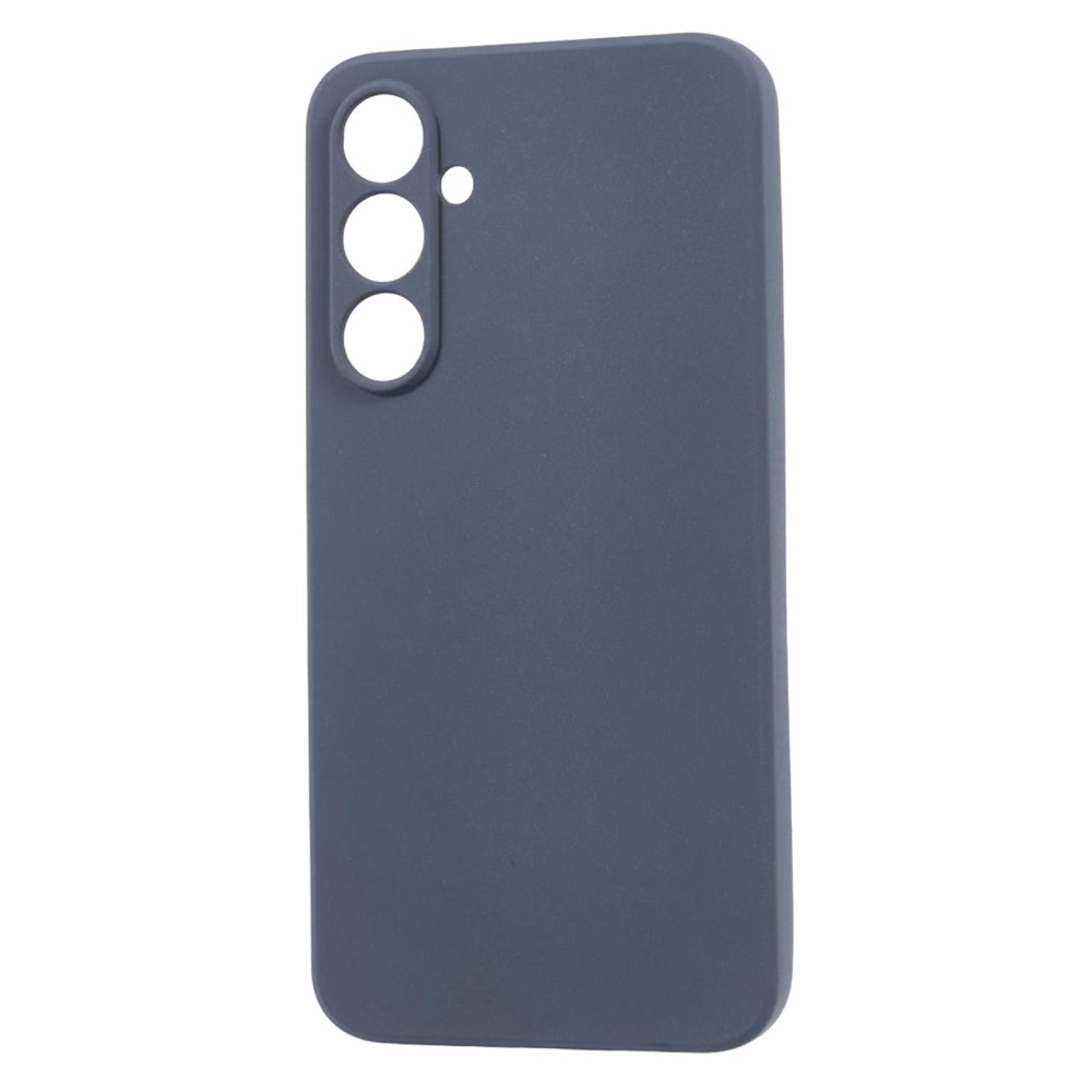 Samsung Galaxy S23 FE Gummi Case Hülle mit Kameraschutz - Blaugrau (Matt)
