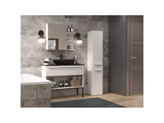 Etagère de salle de bains Nel II BLANC