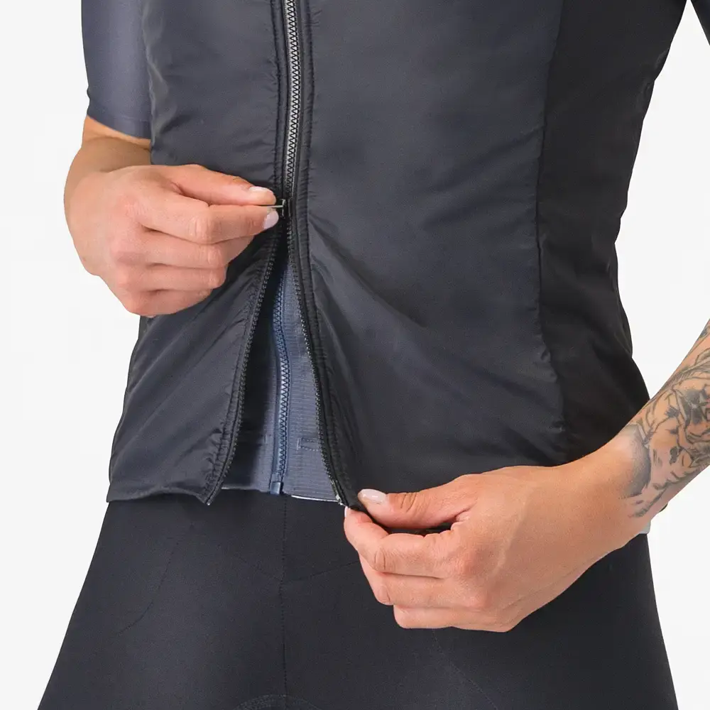 Castelli Fly Direct Windvest Zwart Dames
