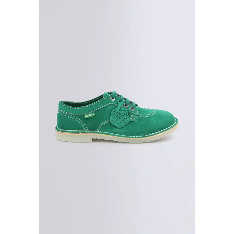 KICK KARMA VERT DERBIES Cuir Femme