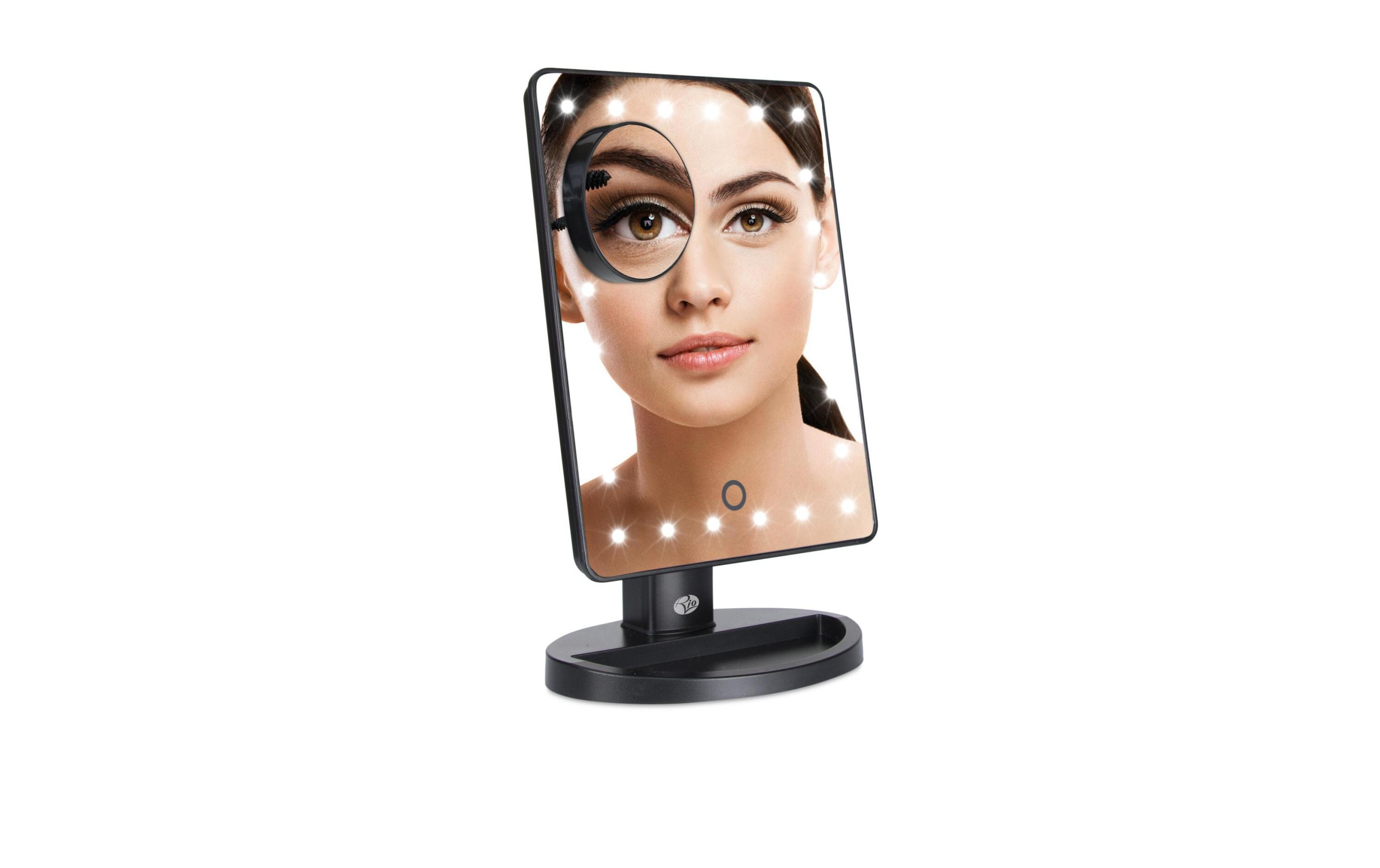 Kosmetikspiegel Touch Beauty Mirror SchwarzDimmbarer Schminkspiegel
