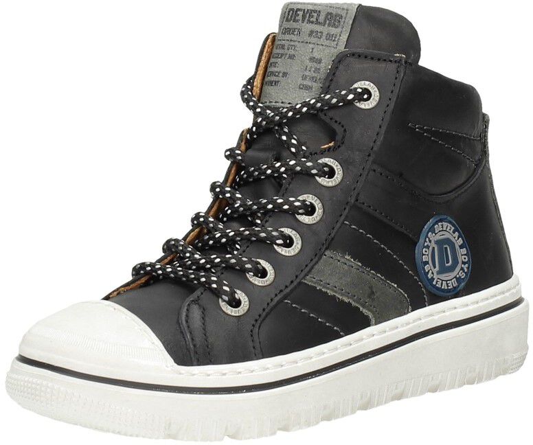 Develab Veterschoenen Hoog zwart