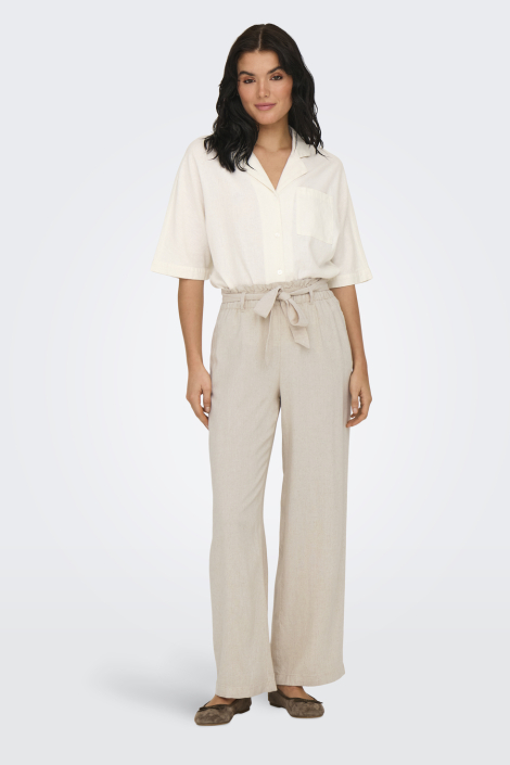 Jacqueline de Yong beige dames broek