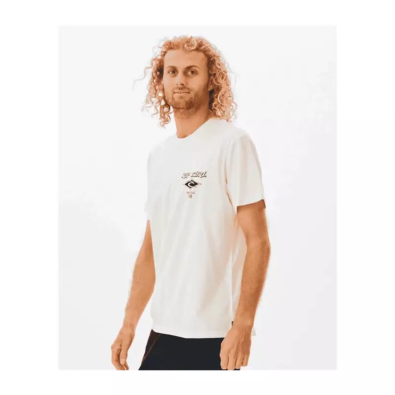 Teeshirt RIPCURL Fade Out Icon Tee Bone
