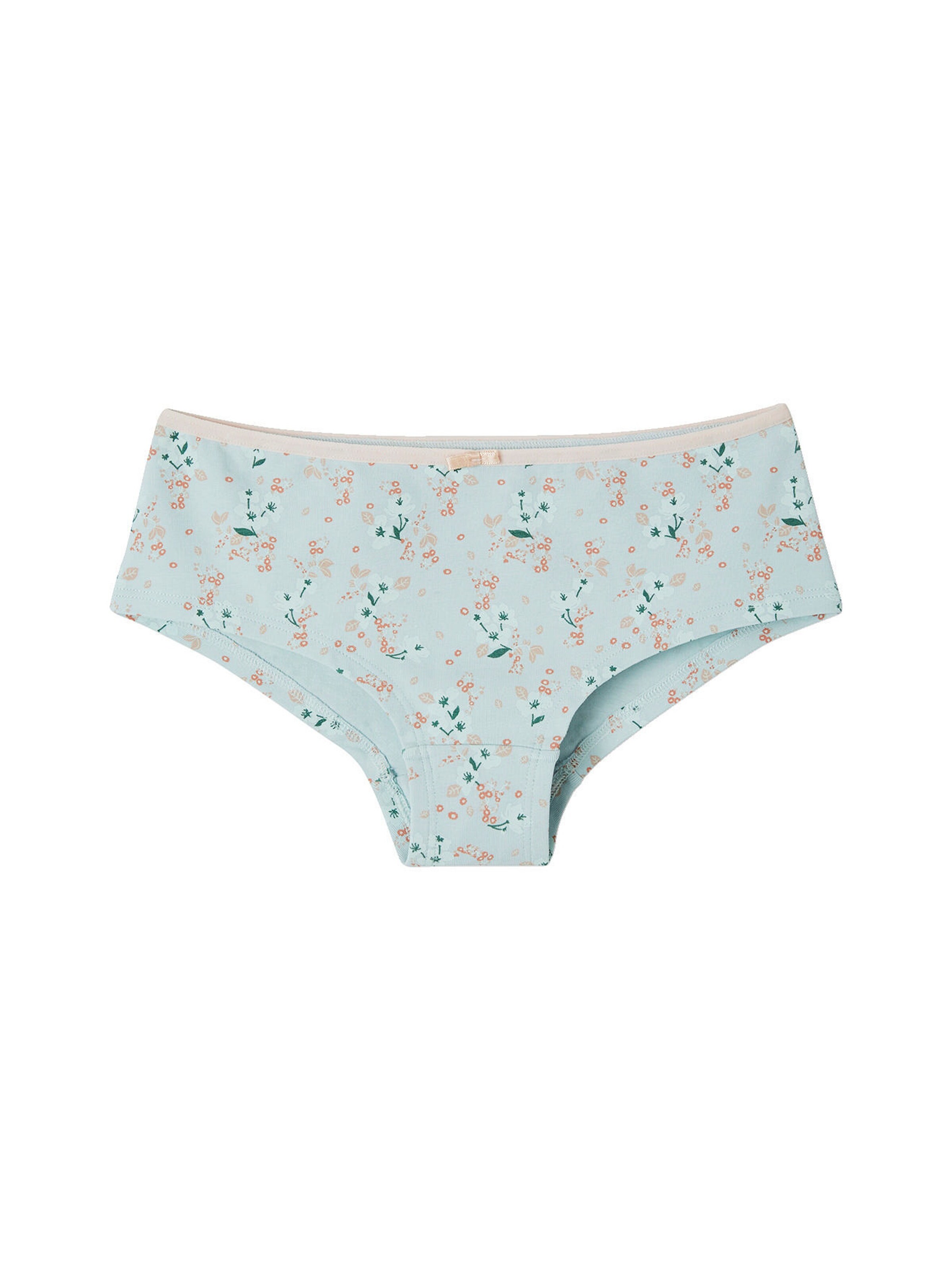 Vertbaudet 5er-Pack Mädchen Shortys, Blumen pudrig rosa