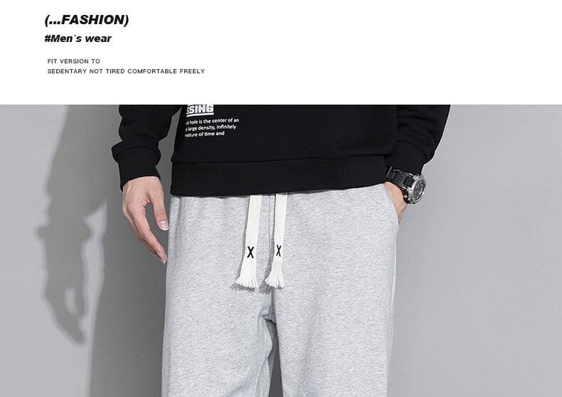 YIKES - Effen cropped joggingbroek met trekkoord in de taille