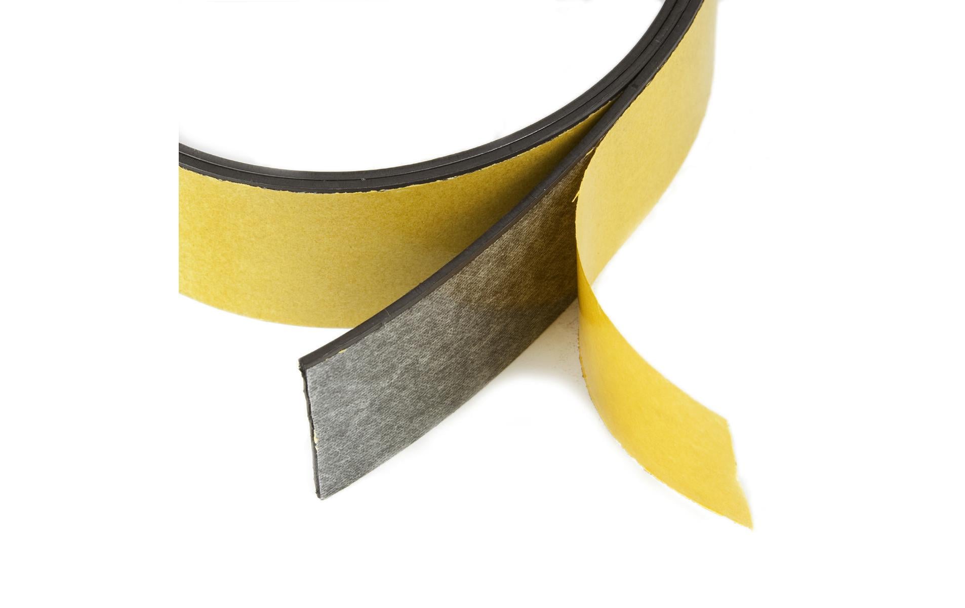 Magnetband 20 mm x 1 m, SchwarzSelbstklebendes Magnetband