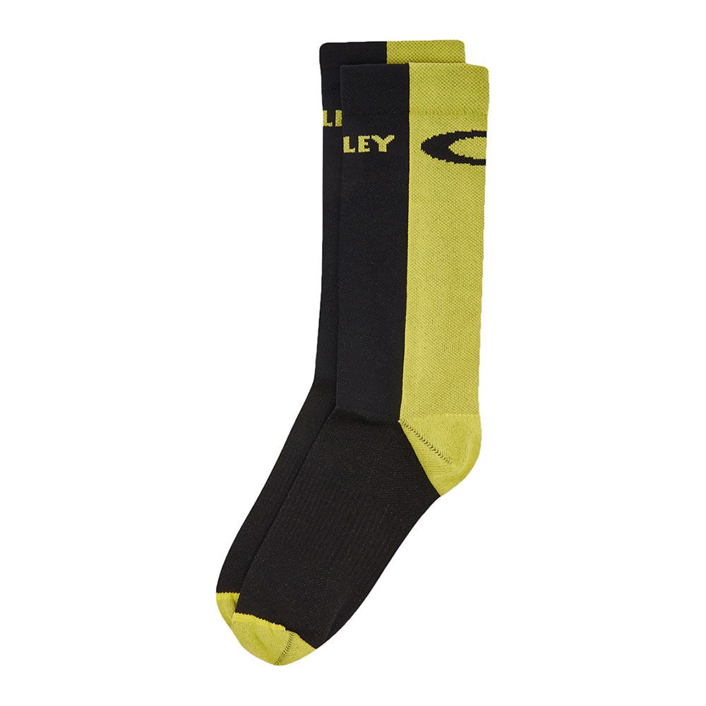 Oakley ICON ROAD - Chaussettes black/sulphur